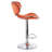 Makadi Swivel Upholstered Adjustable Height Counter Stool