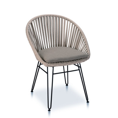 Brooklyn Outdoor Dining Armchair with Cushions