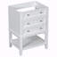 Ensemble de meuble-lavabo simple 23,6 po avec plateau en bois manufacturé Sherla