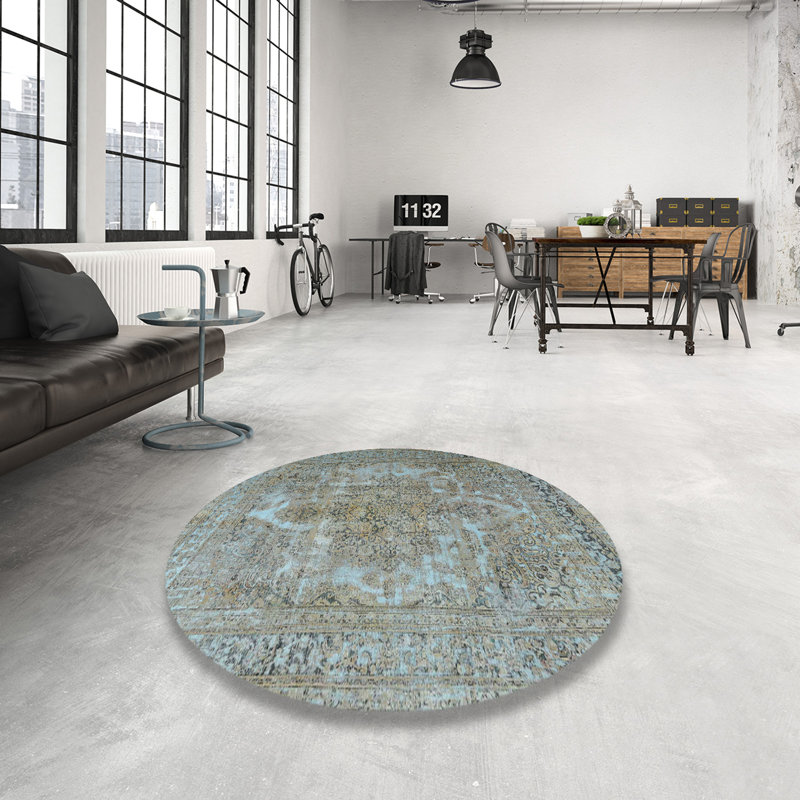 Malins Oriental Indoor Rug, Round 4'