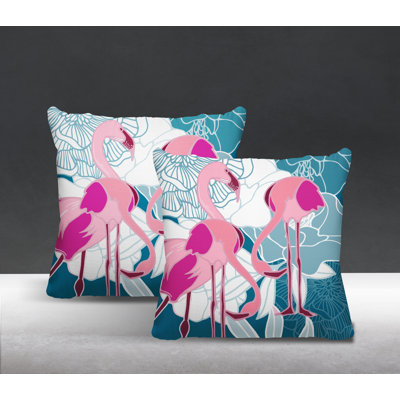 Outdoor Reversible Throw Pillow