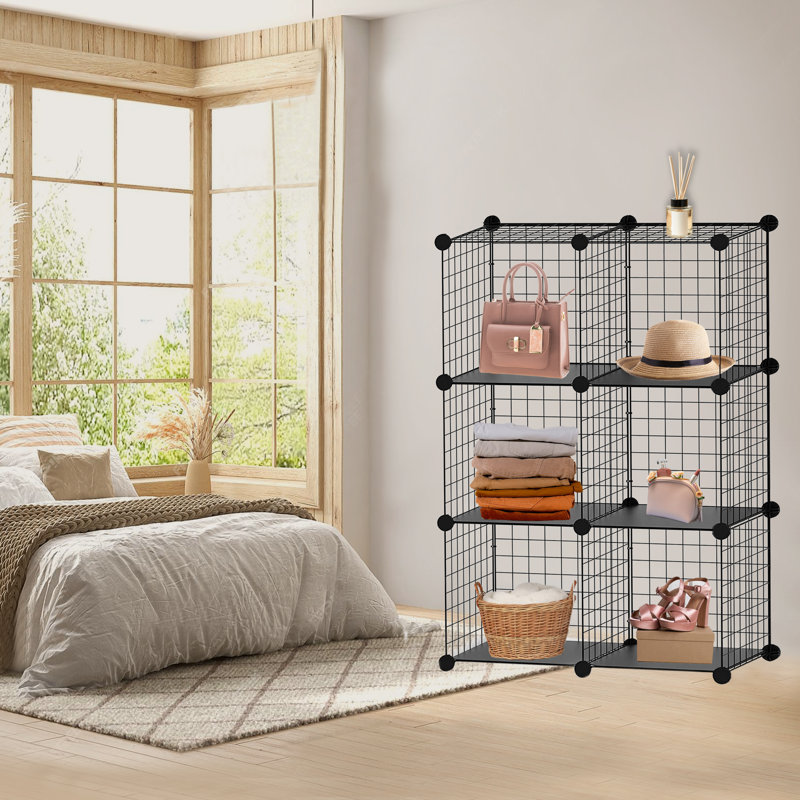 Allandra Metal Bookcase
