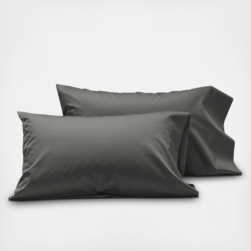 Pillow Case, Charcoal, King Pillow Case