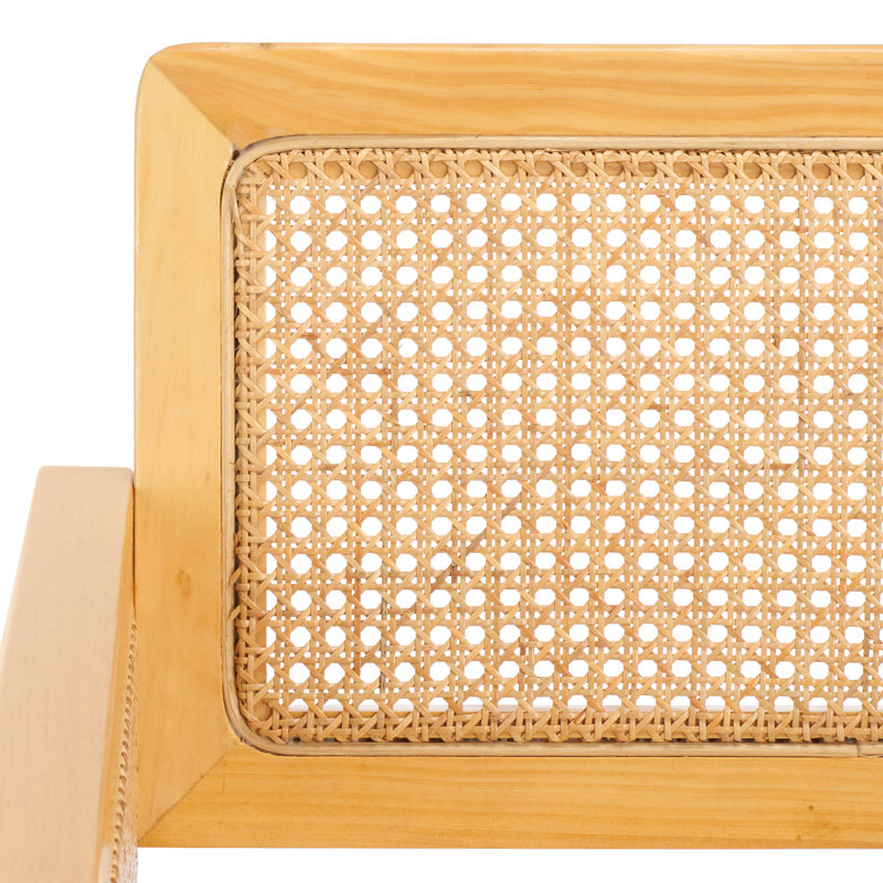 Patrina Armed Dining Chair, Natural