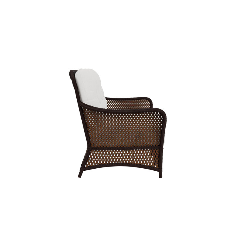Grand Traverse Outdoor 3 - Seat Patio Sofa, Caramel, Exquisite Aloe