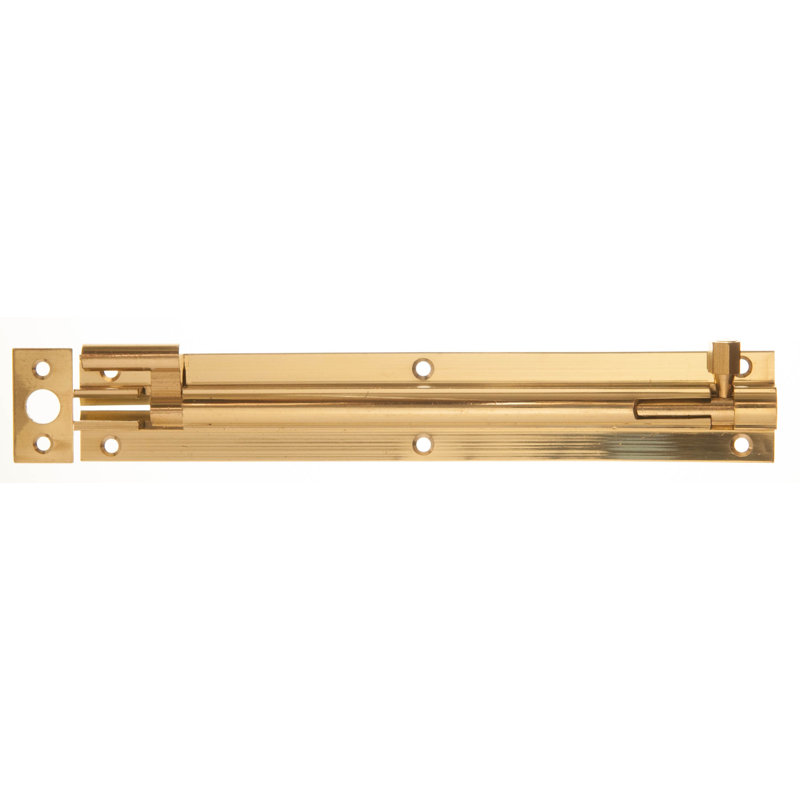 Lometa Bolt, 3.8cm H x 15.2cm W x 1.5cm D, Polished Brass