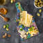 Ambesonne Colourful Tempered Glass Cutting Board Casino Chips Luck Multicolor