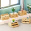 Boîte de rangement de tiroir de table en liège, organisateur de rangement de table avec tiroirs, convient aux bureaux, maisons, coiffeuses, etc. Peut contenir des articles de toilette et ne nécessite pas d'assemblage (3 tiroirs)