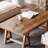 Traditional design solid wood coffee table
