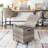 Mobile Wicker Storage Basket with Lid-447646224