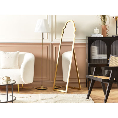 Bettsville Engineered Wood Flat Floor Mirror