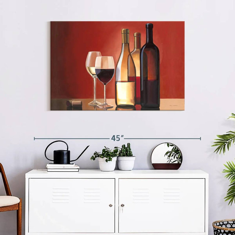 Yarlin Wine Trio, 24" H x 36" W