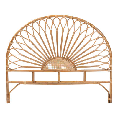 Sophia Wicker Open-Frame Headboard
