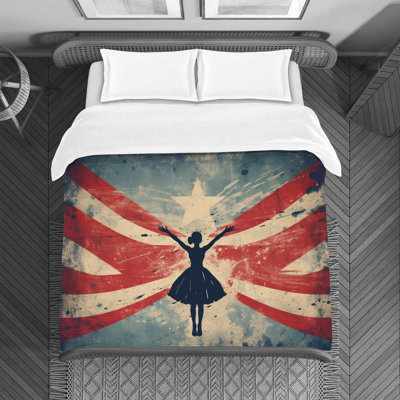 Polyester Machine Printed Duvet Cover