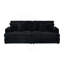 Canapé élégant avec 4 coussins assortis, canapé 3 places, canapé confortable