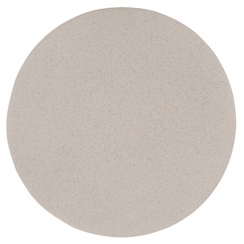 Kiheem Marble Top End Table, Gray