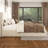 Haden Velvet Upholstered Platform Bed Frame with Channel Tufted Headboard-430185537-430185539