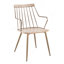 Chaise en cuivre antique et bois blanchi | Idée de cadeau