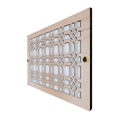 Registres pour murs et plafonds Stellar Air - 2 x 8 (ouverture de conduit) 4 x 10 - conception de pierres précieuses