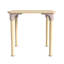 Table de classe carrée en bois à hauteur ajustable Bright Beginnings-86004674