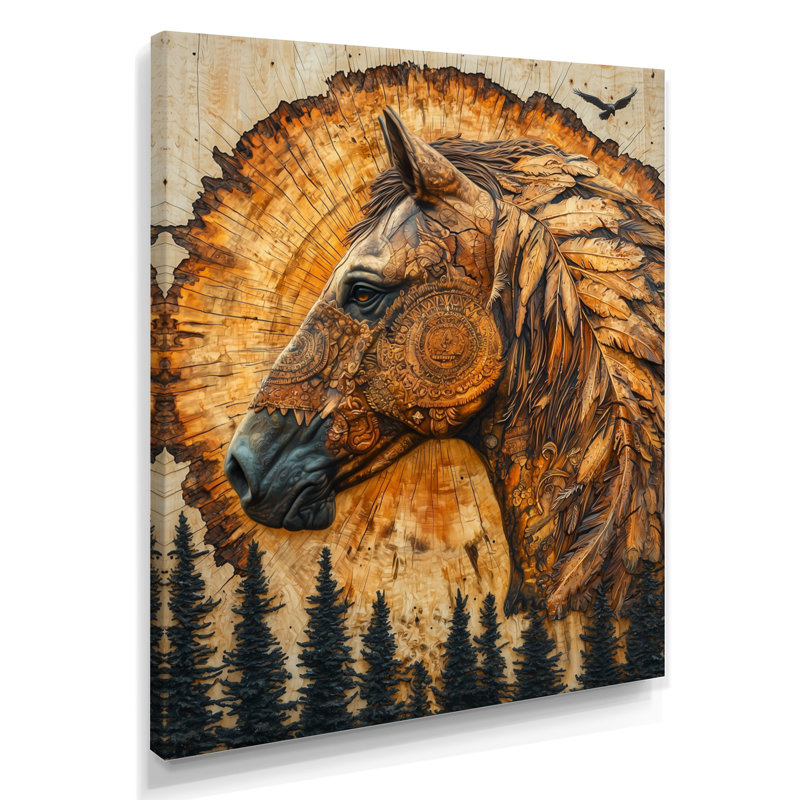 Gillie - Animals Wall Art, H 40 po x l 30 po, Toile tendue, Ne s’applique pas