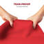 Sac de rangement vertical pour sapin de Noël - Convient aux sapins artificiels et topiaires de 2,13 m (7 pi), housse de rangement verticale pour les fêtes, durable, anti-poussière et facile à utiliser, rouge