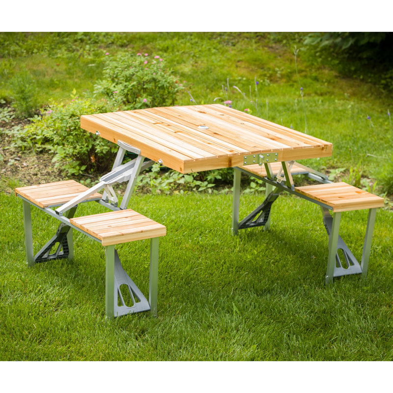 4 - Person Patio Dining Set with Square Table