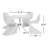 Nassau 5 Person Dining Set-103830407