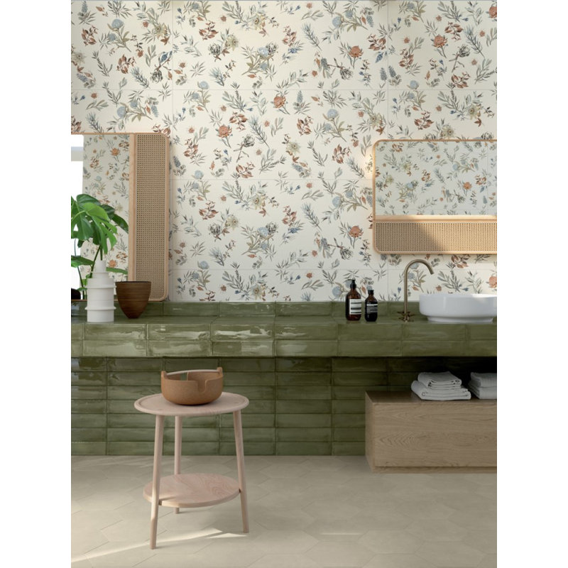 BD Presley Floral 20X48 Wall Tile