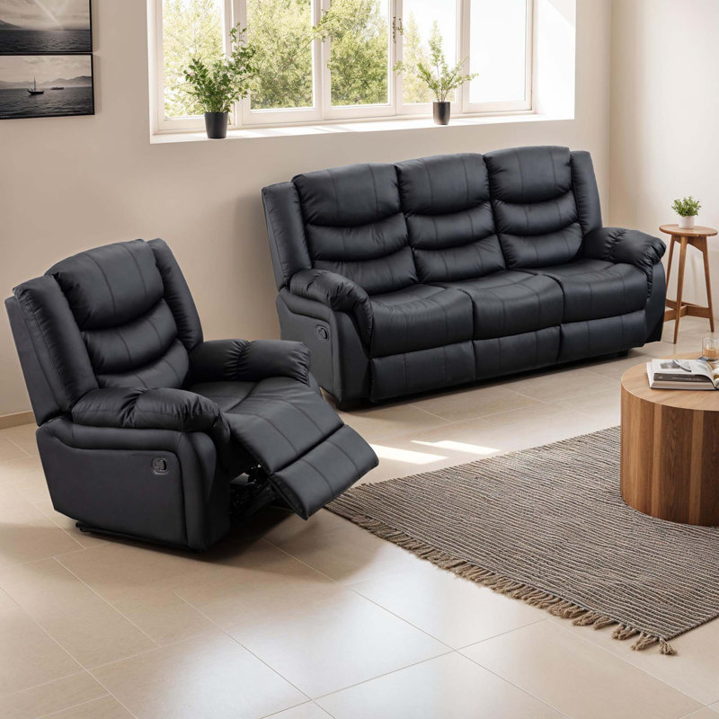 Living Room Set, Black