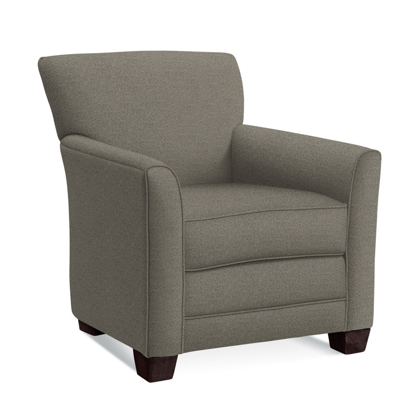 Buckley Armchair, Basic Blue; 0317-63, Java Finish