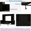 Lit escamotable en bois avec tablettes et armoires de rangement