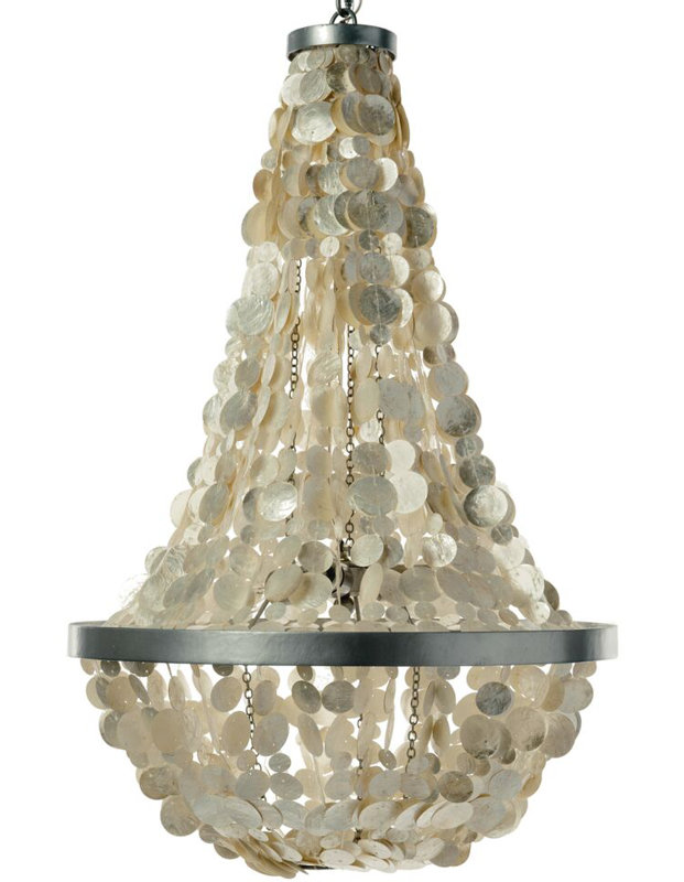 Bette 3 - Light Dimmable Empire Chandelier, Grey