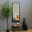 Miroir d'appoint mural pleine longueur industriel