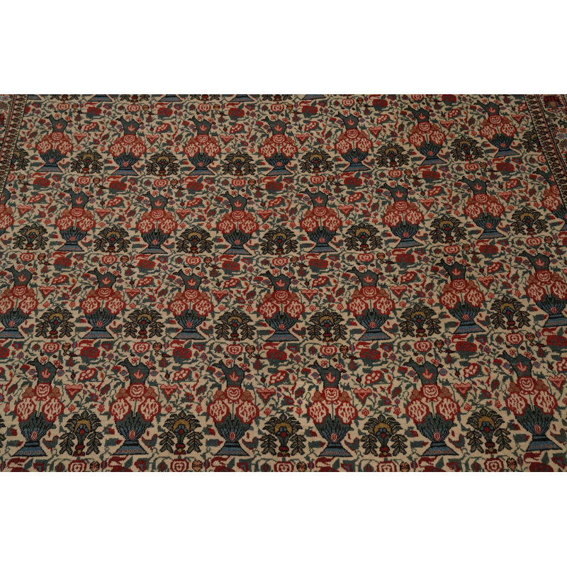 Tapis oriental à teinture végétale 4 x 7