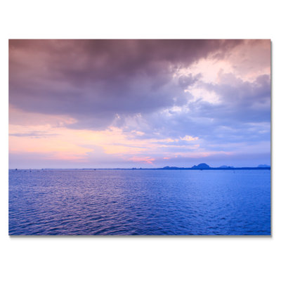 " Panoramic Cloud And Sky At Sunset V "