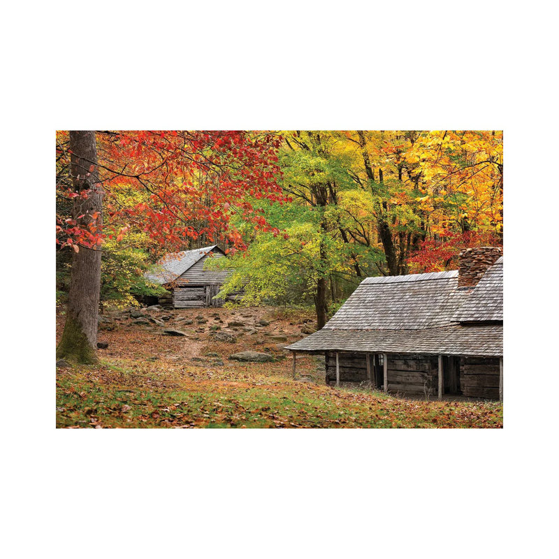 An Autumn Home by Jonathan Ross Photography - Wrapped Canvas Print, 66.04 cm H x 45.72 cm W x 3.175 cm D