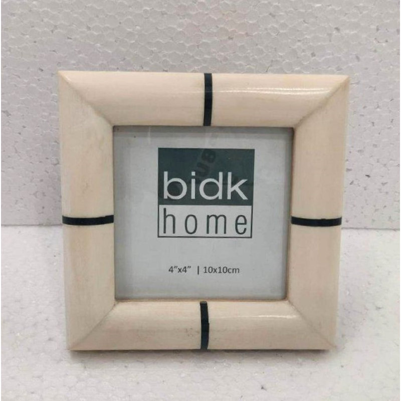 Bone Picture Frame, 4" x 4"