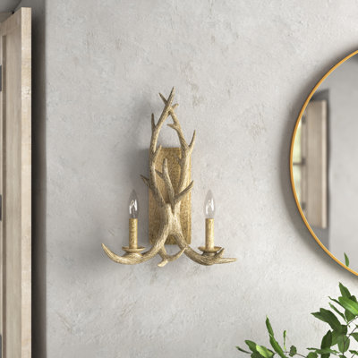 Littleton Iron Candle Wall Light