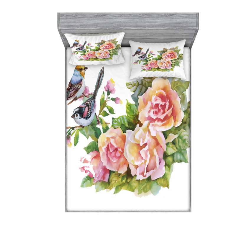 Ensemble de draps Wild Wild, Ensemble de drap pour grand lit avec drap-housse