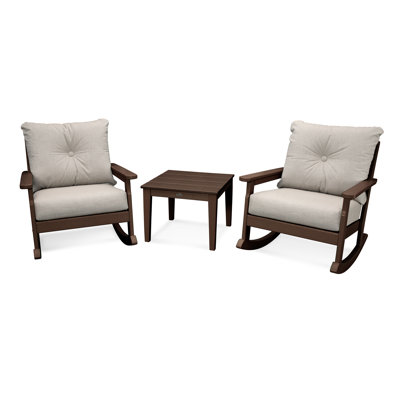 Vineyard 3-Piece Deep Seating Rocker Set