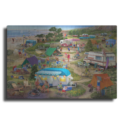 " Seaside Cramped Grounds " by Bigelow Illustrations