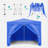 10'X10' Portable Pop-Up Canopy With 4 Removable Sidewalls, UPF 50+ Sun Protection, Ideal For Outdoor Events And Camping-123283173