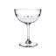 Handmade Hammered Crystal Coupe