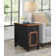 Balsam 25'' Tall Solid Wood End Table with Storage and Built-In Outlets