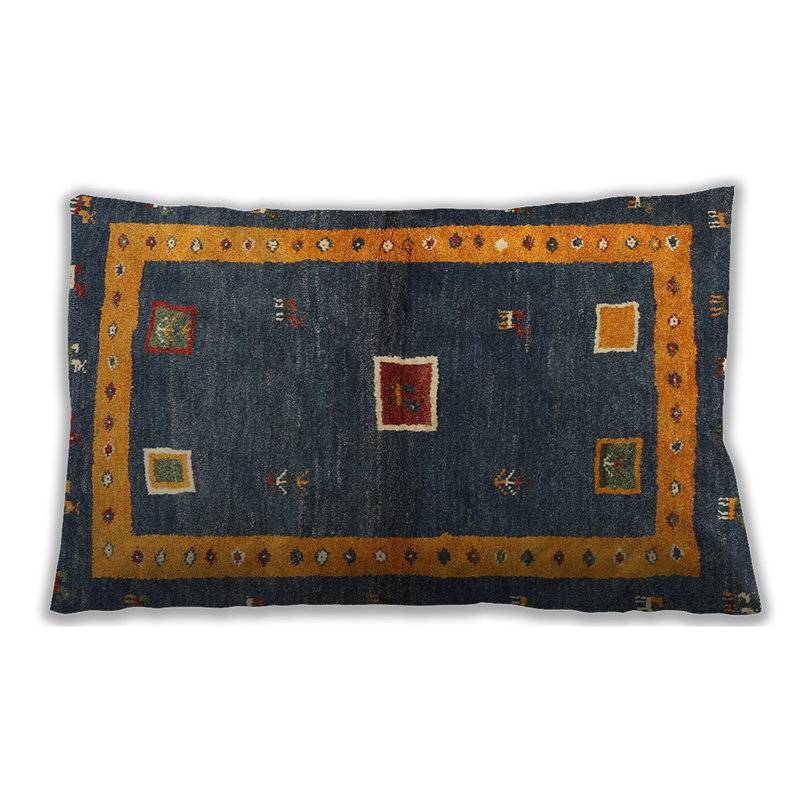 Abstract Throw Pillow, Synthetic