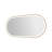 48 Inch Oval LED Front and Backlit Wall Mirror in Satin Gold-974619963-974619960