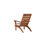 Hagler Acacia Outdoor Lounge Chair-2135838960