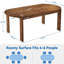 Solid Wood Base Dining Table