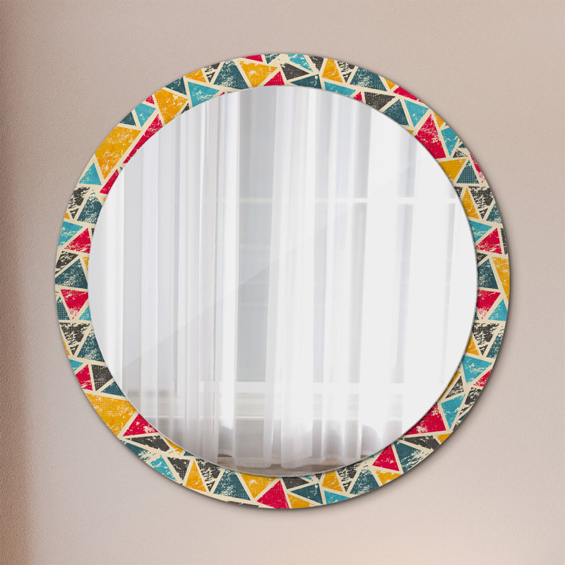 Huldar Glass Flat Wall Mirror